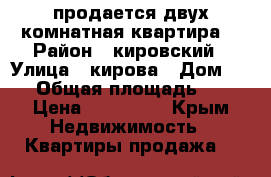 продается двух комнатная квартира. › Район ­ кировский › Улица ­ кирова › Дом ­ 10 › Общая площадь ­ 52 › Цена ­ 170 000 - Крым Недвижимость » Квартиры продажа   
